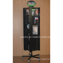 Floor Rotating Pegboard Display Stand (PHY11-207)